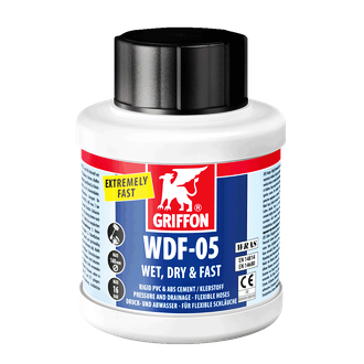 Клей для flex PVC/ABS Griffon WDF-05 0.25л (ящик 12шт)