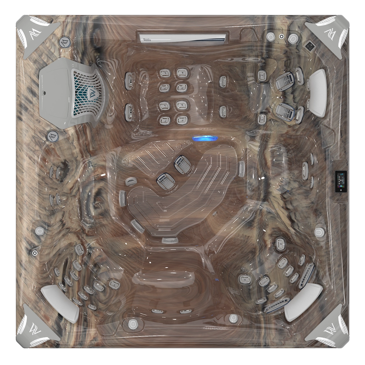 Everest Life Premium WM00754-P (Configuration 150797) — СПА-басейн Wellis, фото 8