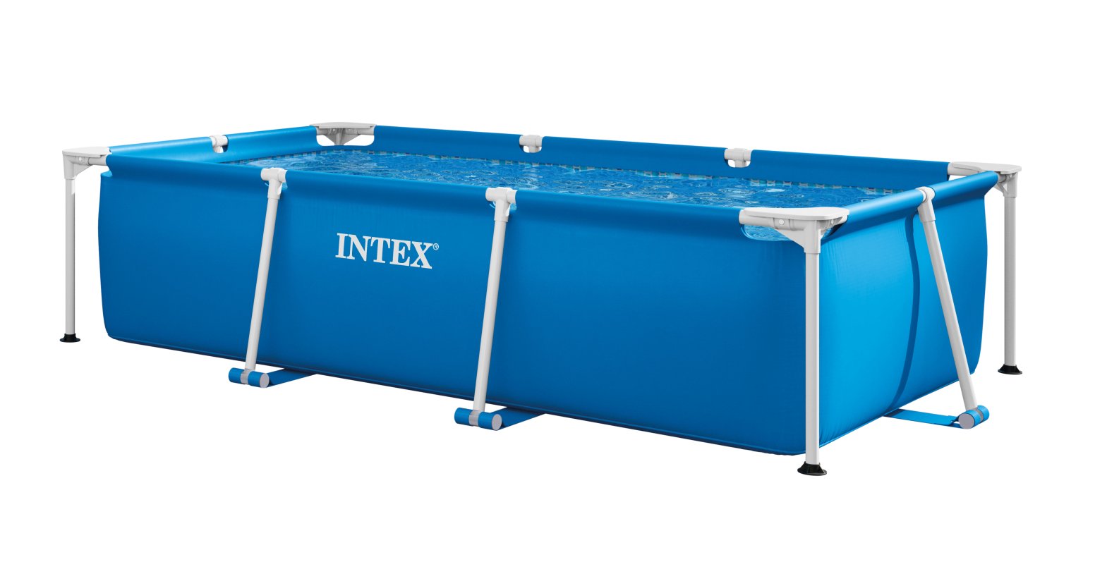 Каркасний басейн Intex Rectangular Frame 2,60 м × 1,60 м × 65 см