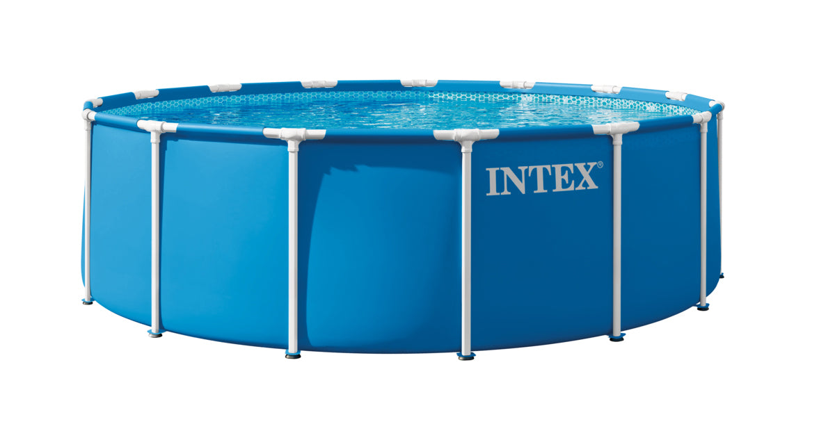 Каркасний басейн Intex Metal Frame 4,57 м × 1,22 м