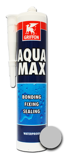 Герметик Griffon AquaMAX 425 г (сірий)