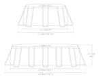 Каркасний басейн Intex Prism Frame Oval 5,03 м × 2,74 м × 1,22 м