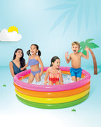 Надувний басейн Intex Sunset Glow Pool (168×46 см)