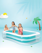 Надувний сімейний басейн Intex Swim Center (262×175×56 см)