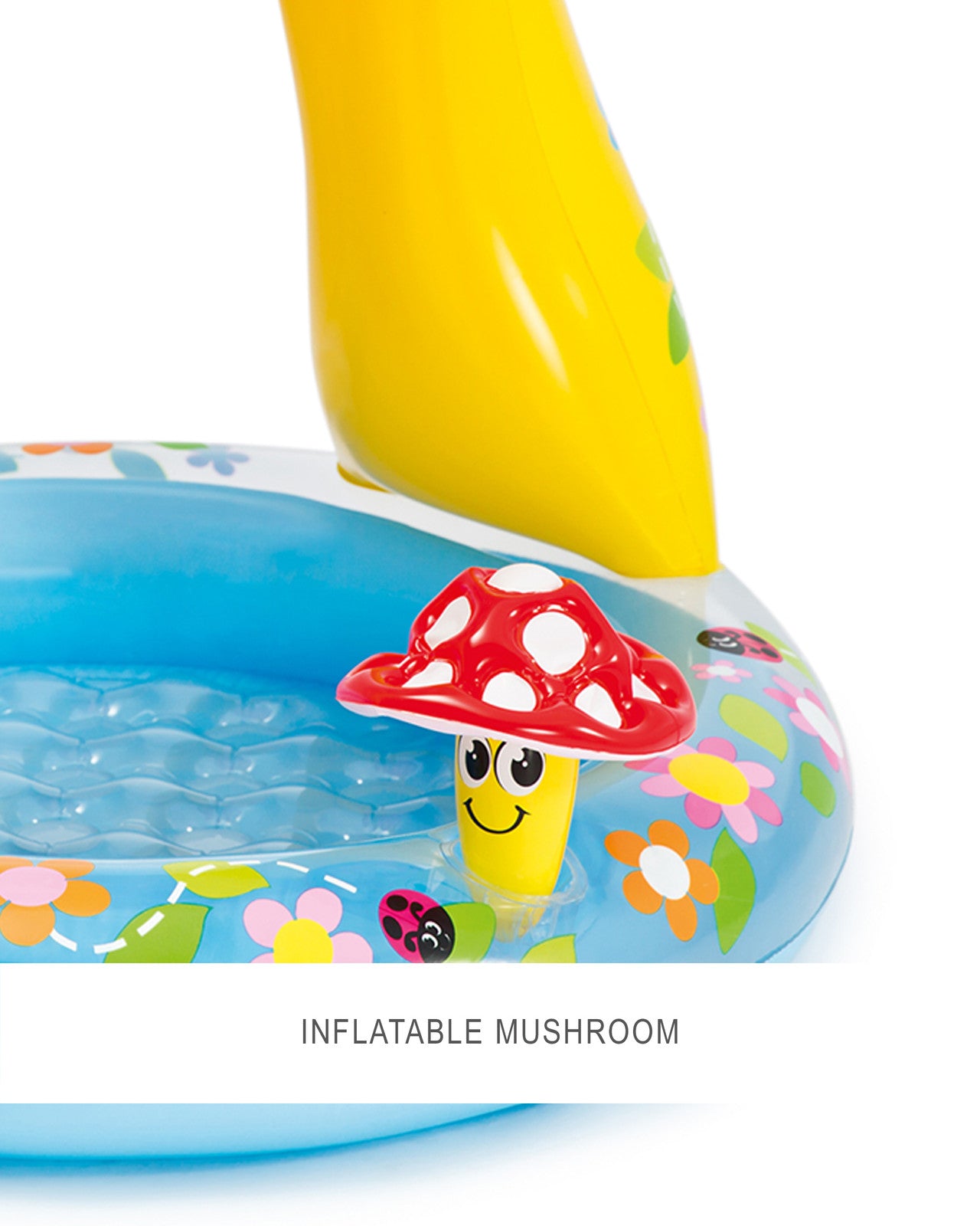 Надувний дитячий басейн Intex Mushroom Baby Pool