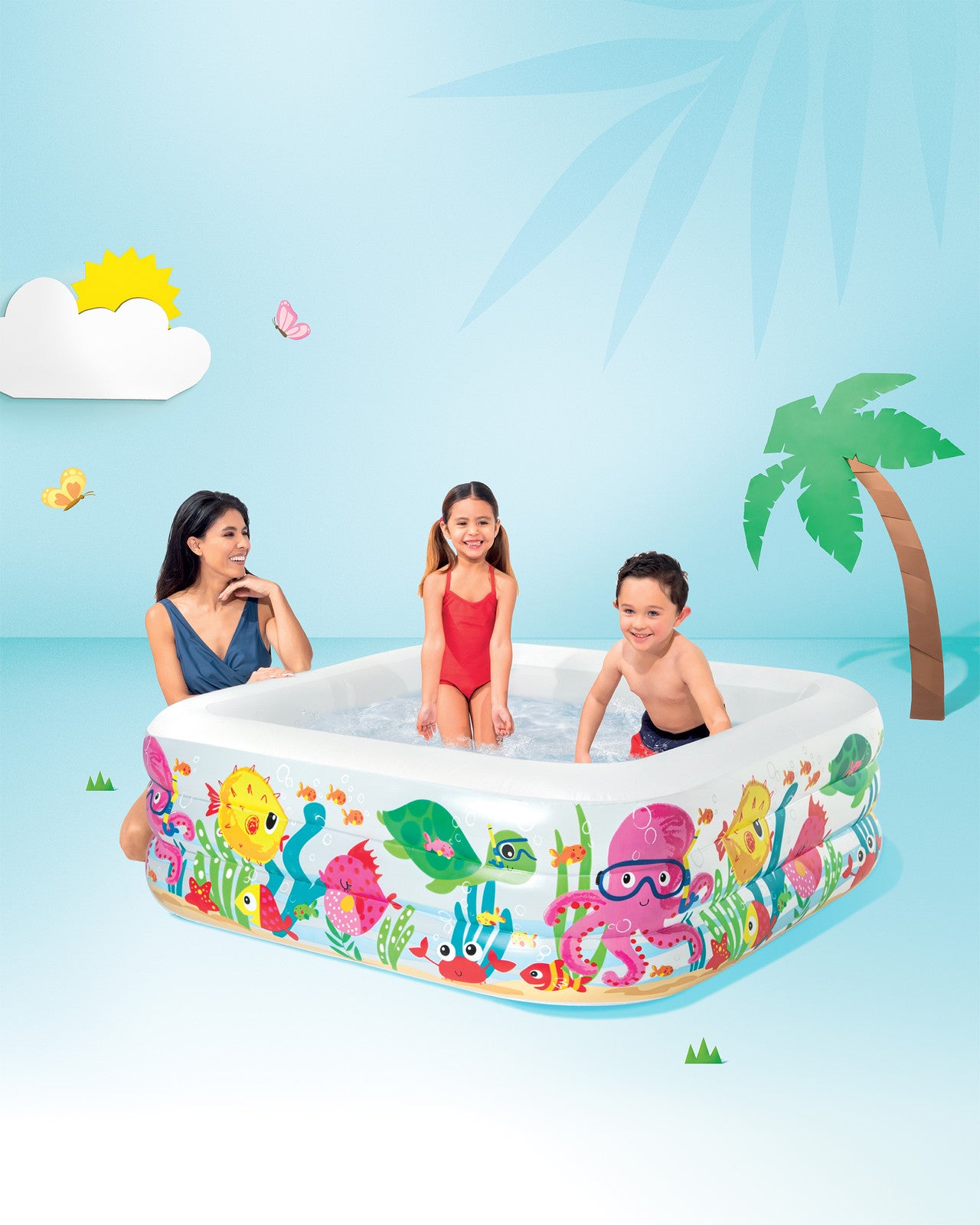 Надувний басейн Intex Sea Aquarium Pool