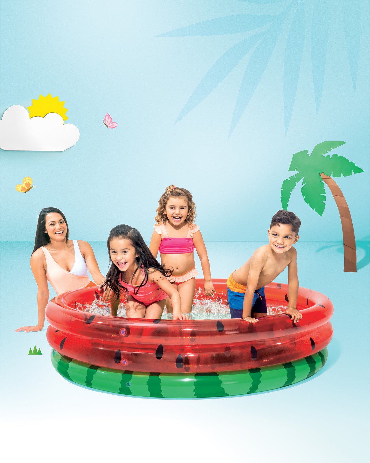 Надувний басейн Intex Watermelon Pool