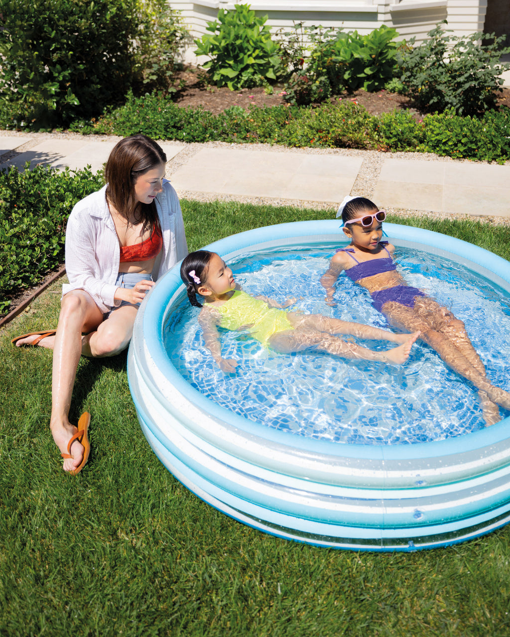 Надувний басейн Intex Blue Bliss Splash Pool