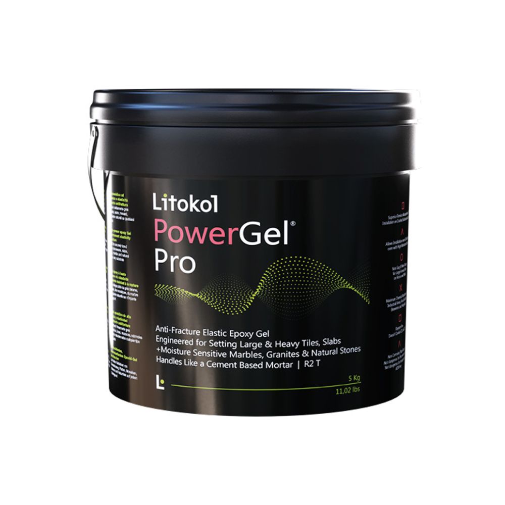 Двокомпонентний епоксидний гель Litokol PowerGel® Pro відро 10 кг Білий — Litokol для басейнів, плитки та мозаїки