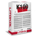 Клей з високою деформацією Litokol Hyperflex K100 Bianco мішок 20 кг Білий — Litokol для басейнів, плитки та мозаїки