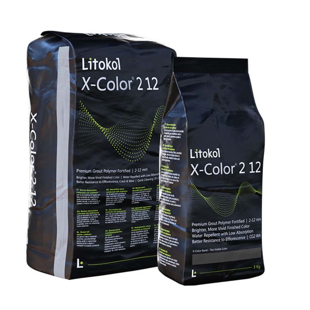 Надзвичайно дрібна декоративна фуга Litokol X-Color® 2-12 мішок 3 кг 02 Sabbia Bianca — Litokol для басейнів, плитки та мозаїки