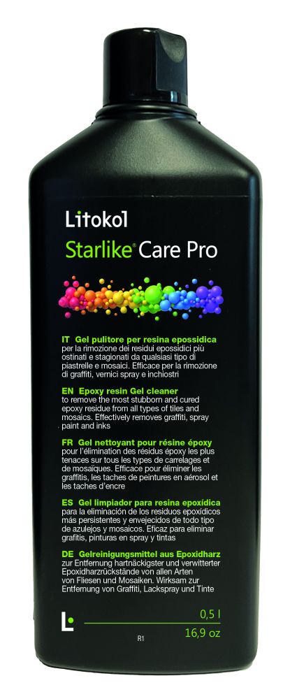 Глибоко очищуючий гель Litokol Starlike® Care Pro флакон 500 мл — Litokol для басейнів, плитки та мозаїки