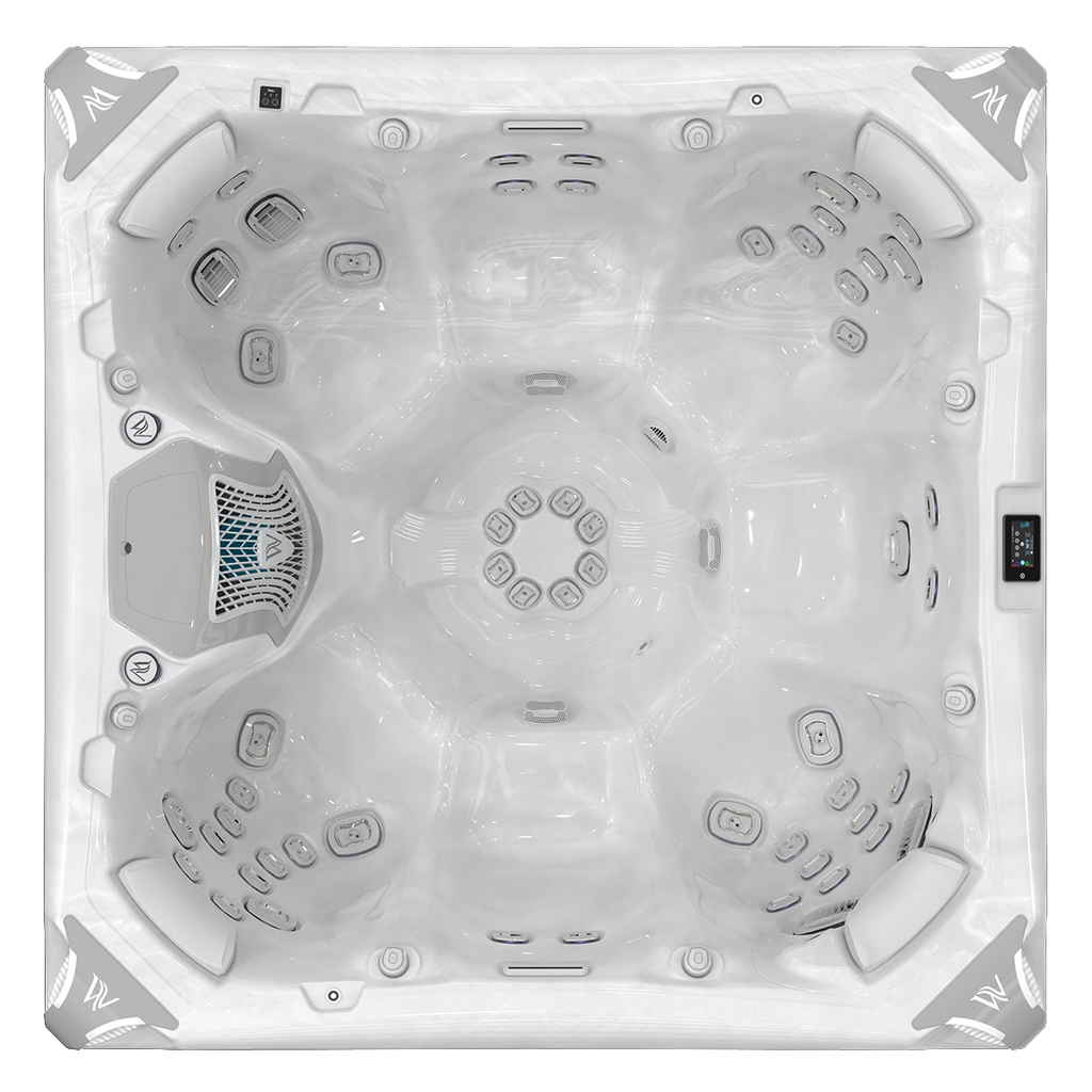 Elbrus Life Premium WM00758-P в 2-х кольорах Sterling Silver\Ice White 7 місць — СПА-басейн Wellis, фото 6
