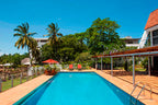 Скляна мозаїка TAHITI для басейну — 2.5 х 2.5 см, Блакитний