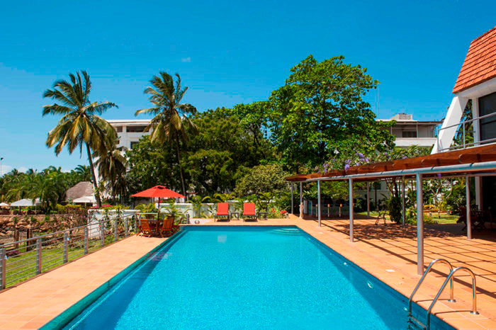 Скляна мозаїка TAHITI для басейну — 2.5 х 2.5 см, Блакитний
