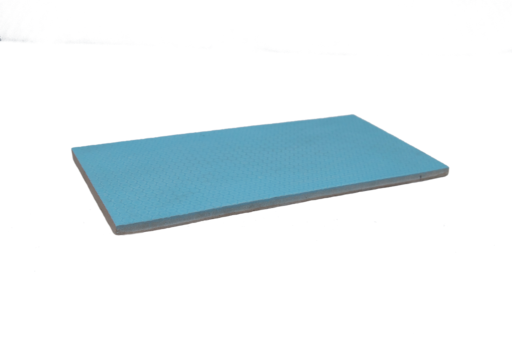Плитка База стільники 12x24.5х0.9 см (блакитна) антисліп SISTEMA SPORT — плитка та спецелемент Exagres для басейну