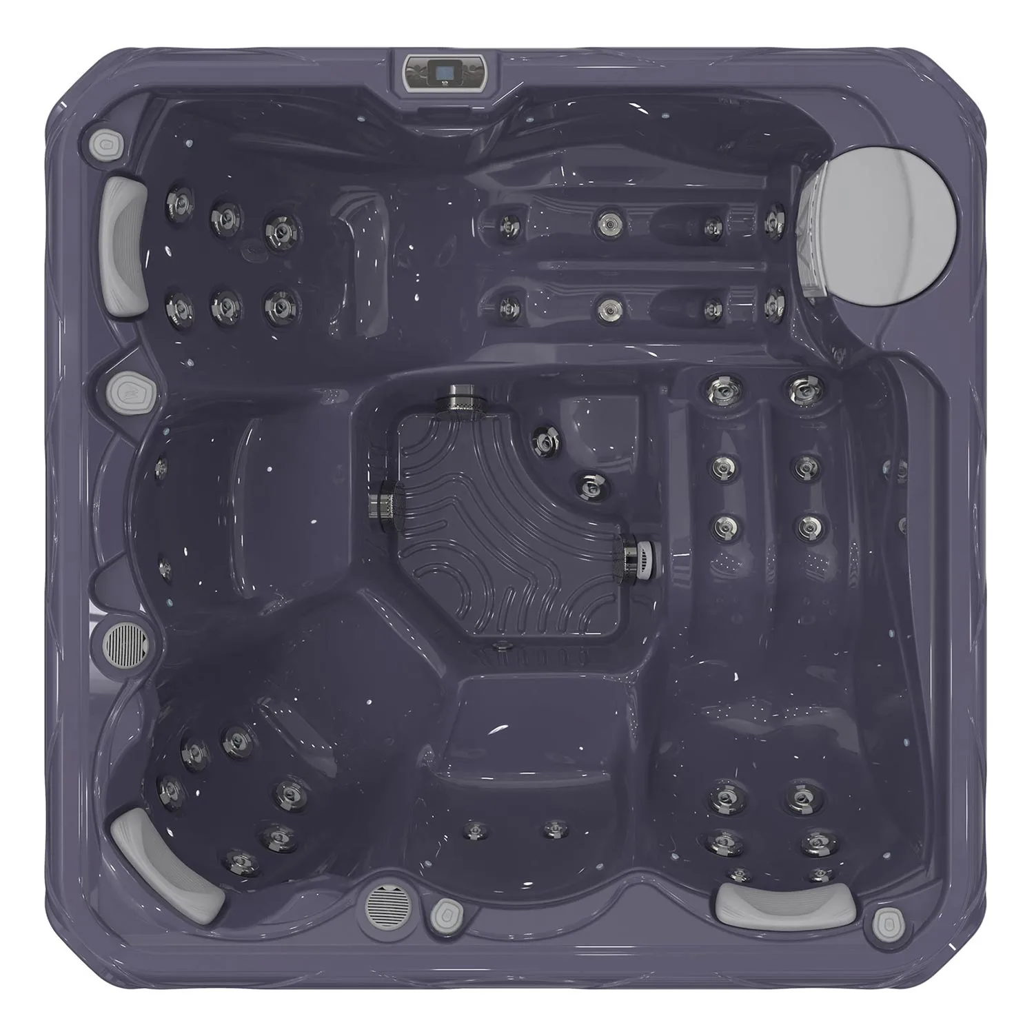 Budapest Life Deluxe WM00799-D, 5 місць, 200 × 200 × 89 cm, 236 kg — СПА-басейн Wellis, фото 8