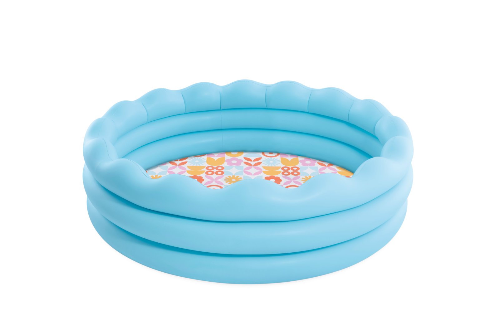 Надувний басейн Intex Wavy Edge Pool (168×46 см)
