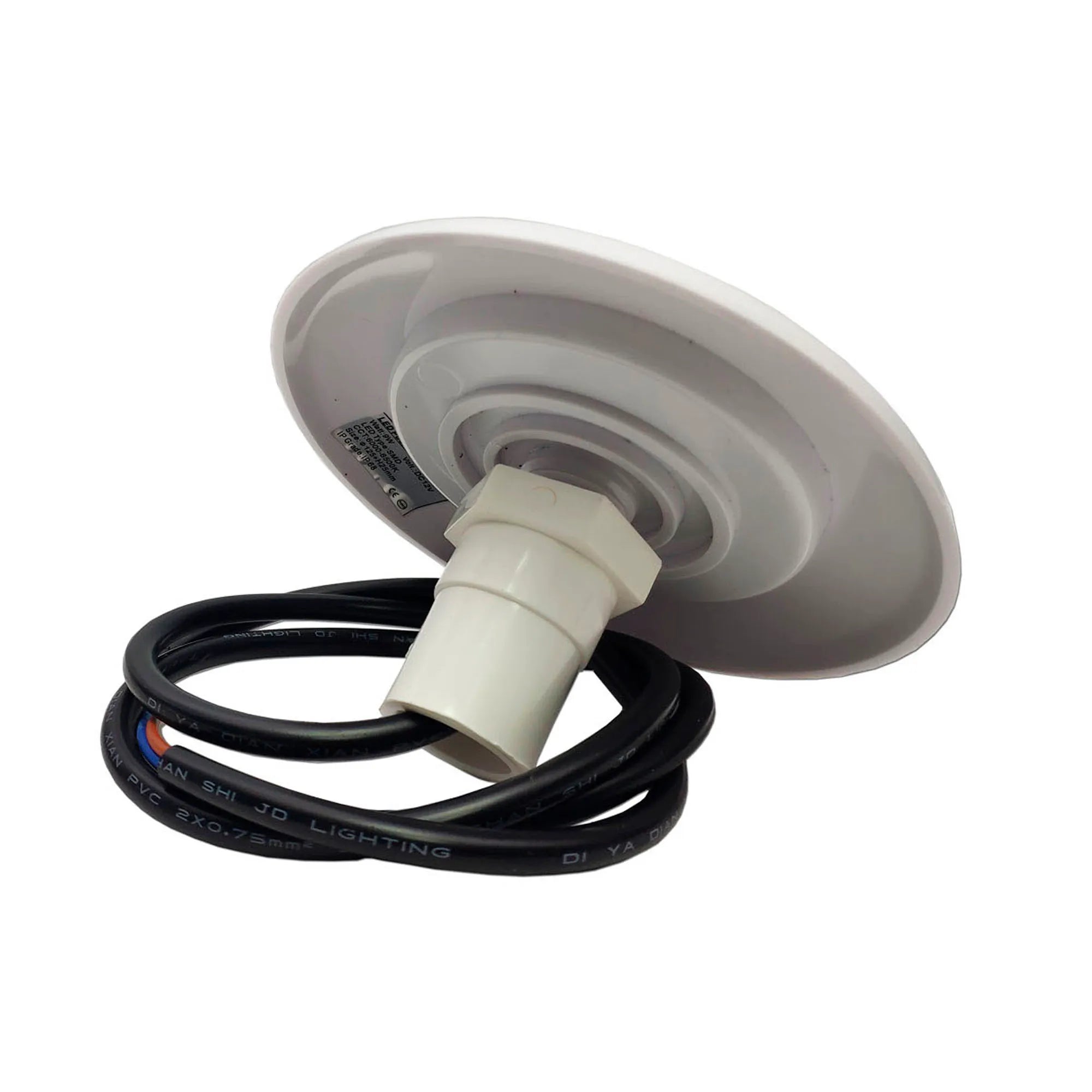 Прожектор міні RGB для басейну Warmpool WP4403О, 12V/DC, 9 Вт, з 2-х жильним кабелем